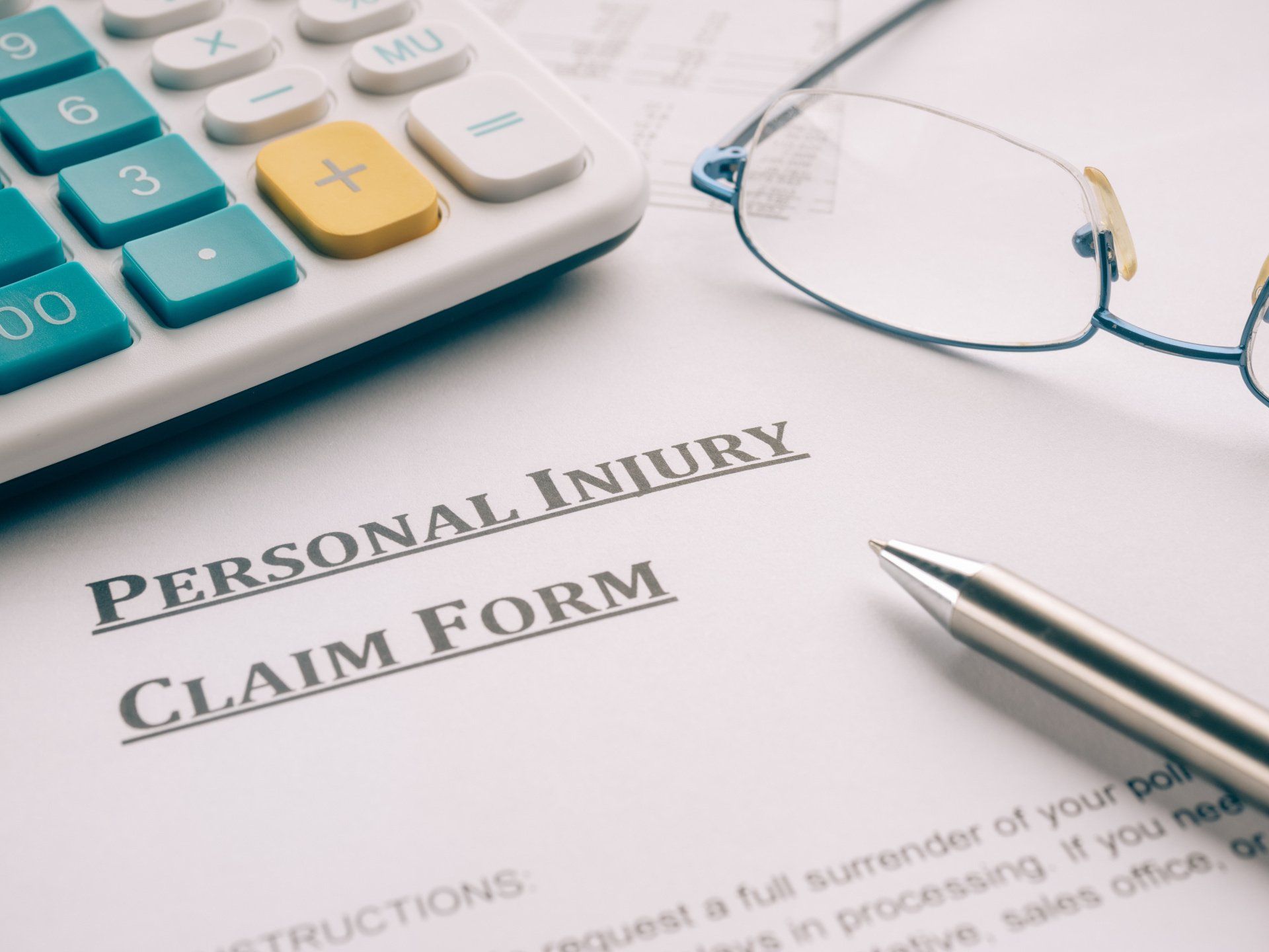What are the steps for a personal injury case?